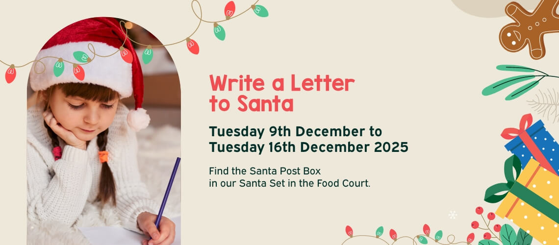 Write a Letter to Santa at Glenquarie Town Centre