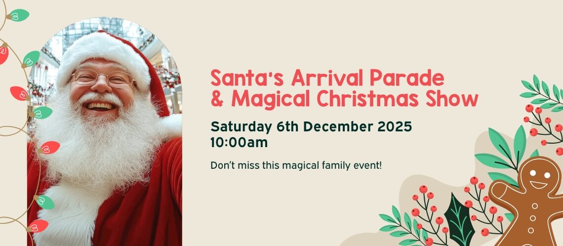 Santa’s Arrival at Glenquarie Town Centre