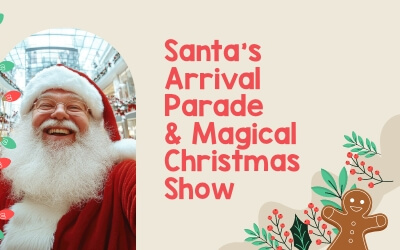 Santa’s Arrival at Glenquarie Town Centre