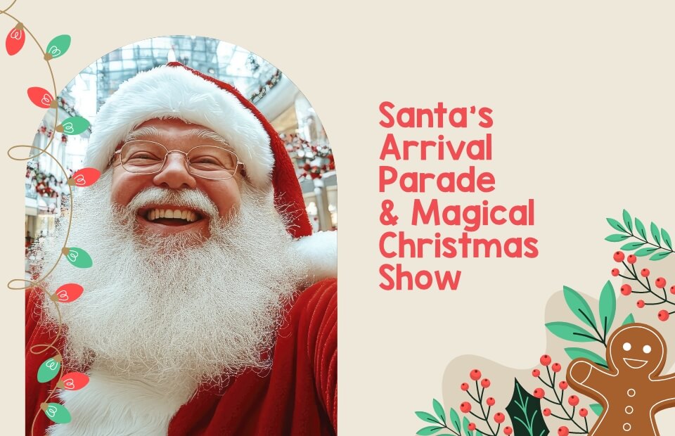 Santa’s Arrival at Glenquarie Town Centre