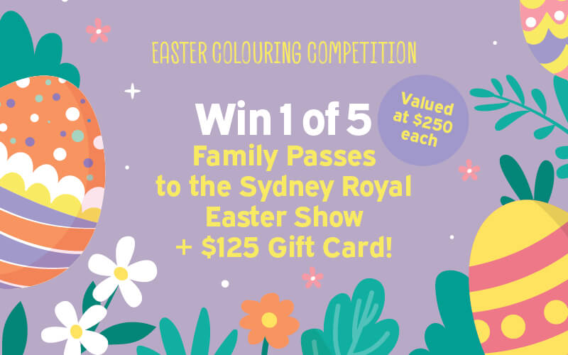 Easter Colouring Competition at Glenquarie Town Centre