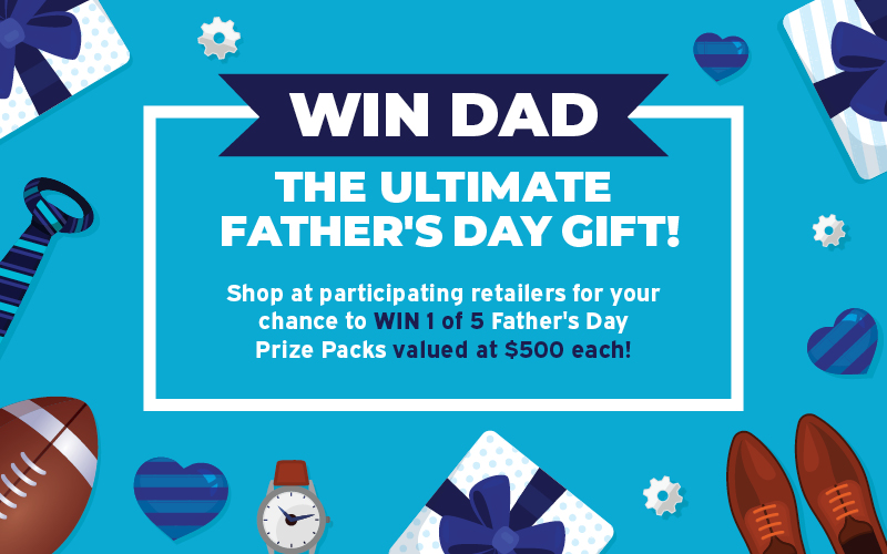 Win a $500 Father's Day Prize Package