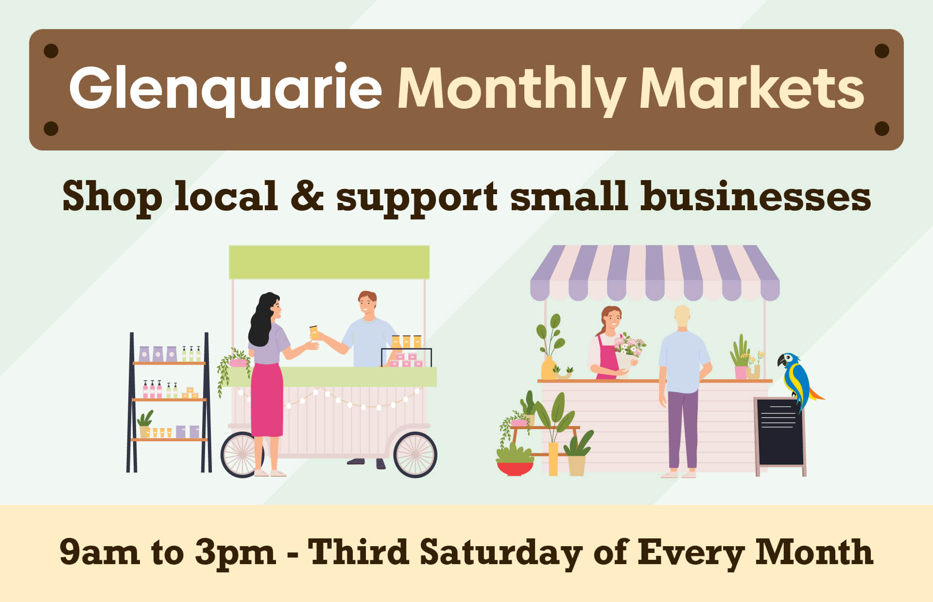 Glenquarie Monthly Markets