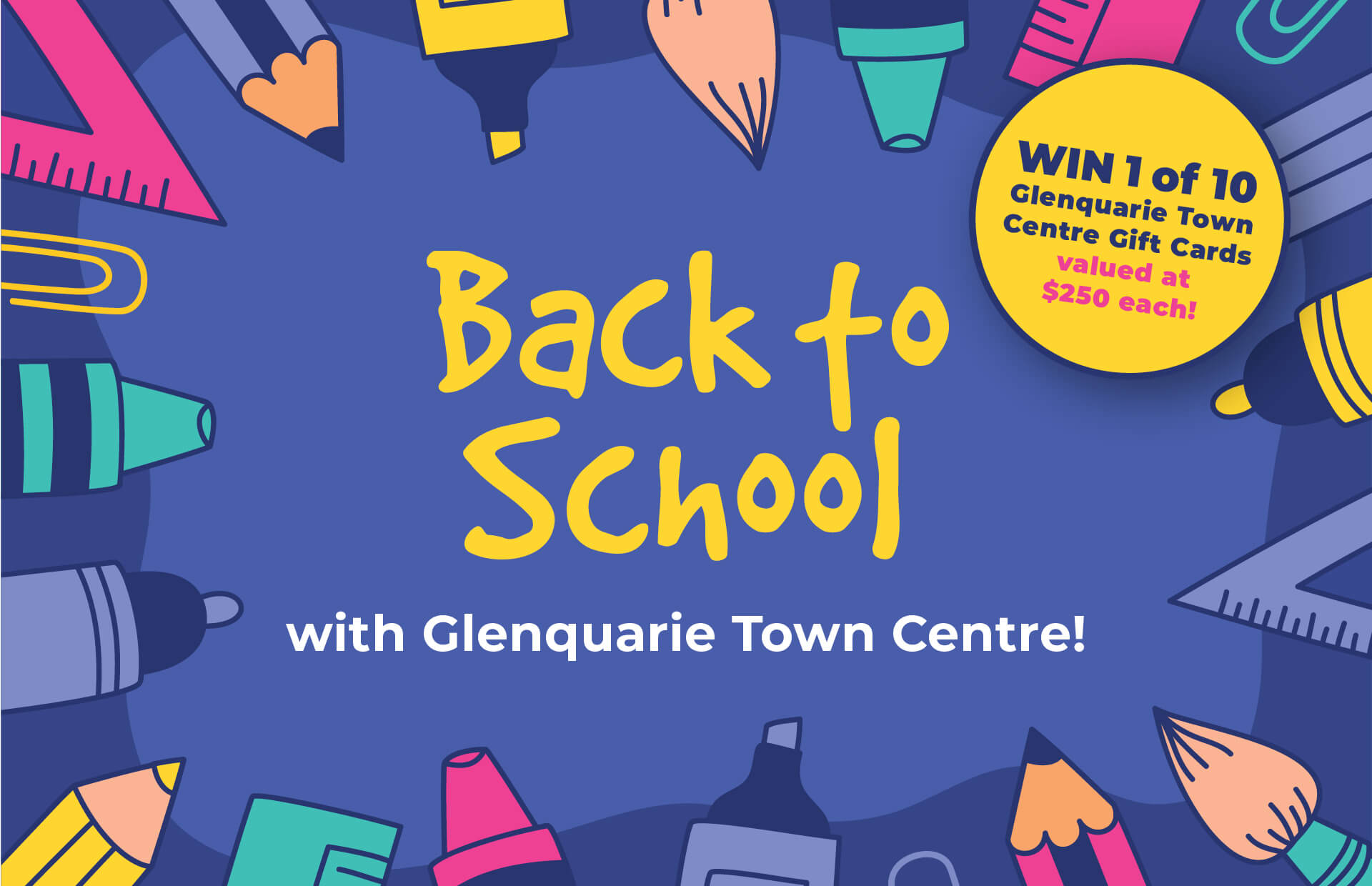 Get Back to School with Glenquarie Town Centre in 2026