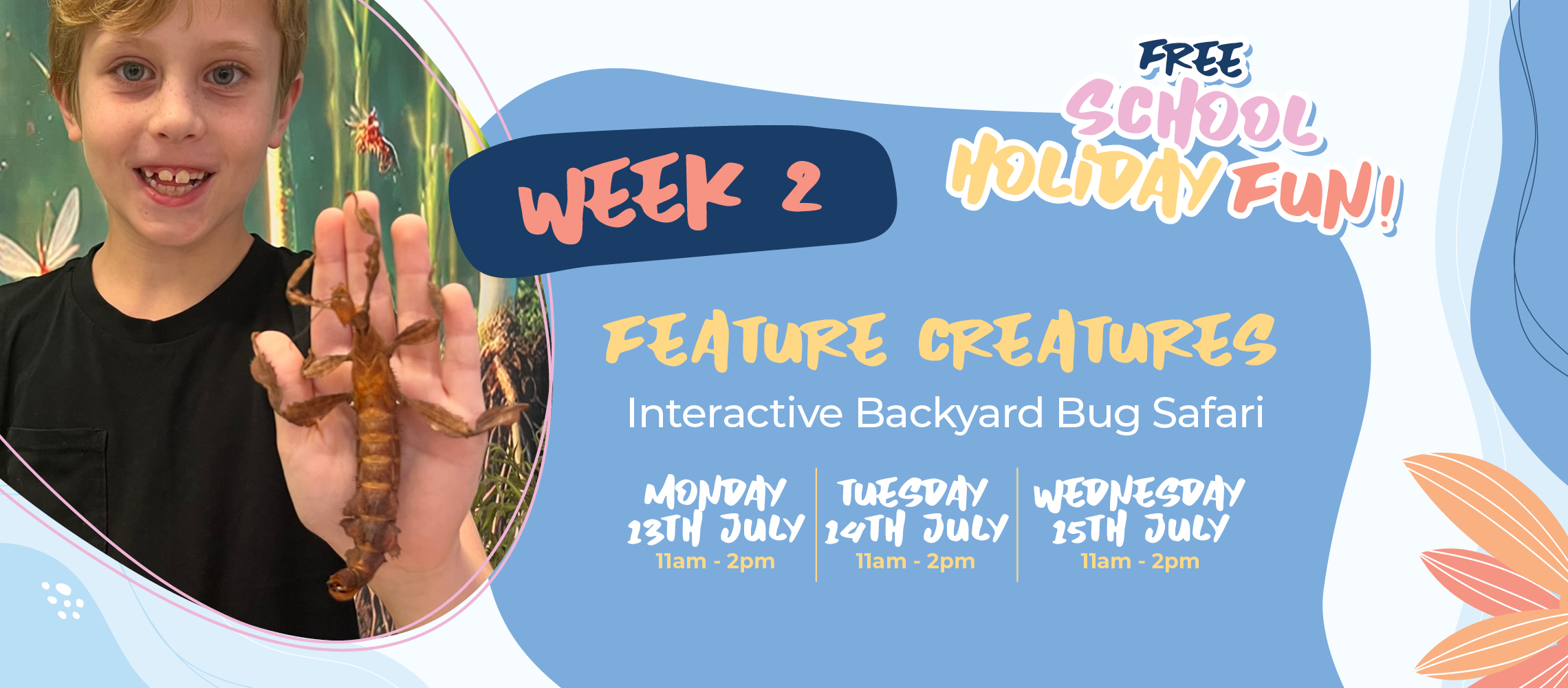 Week 2: Feature Creatures &ndash; Interactive Backyard Bug Safari