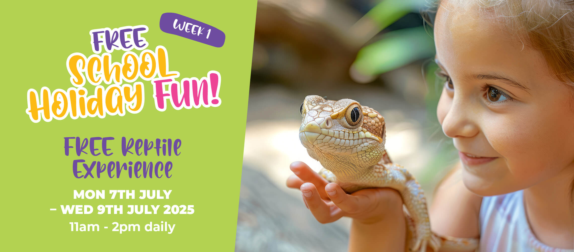 FREE Reptile Experience