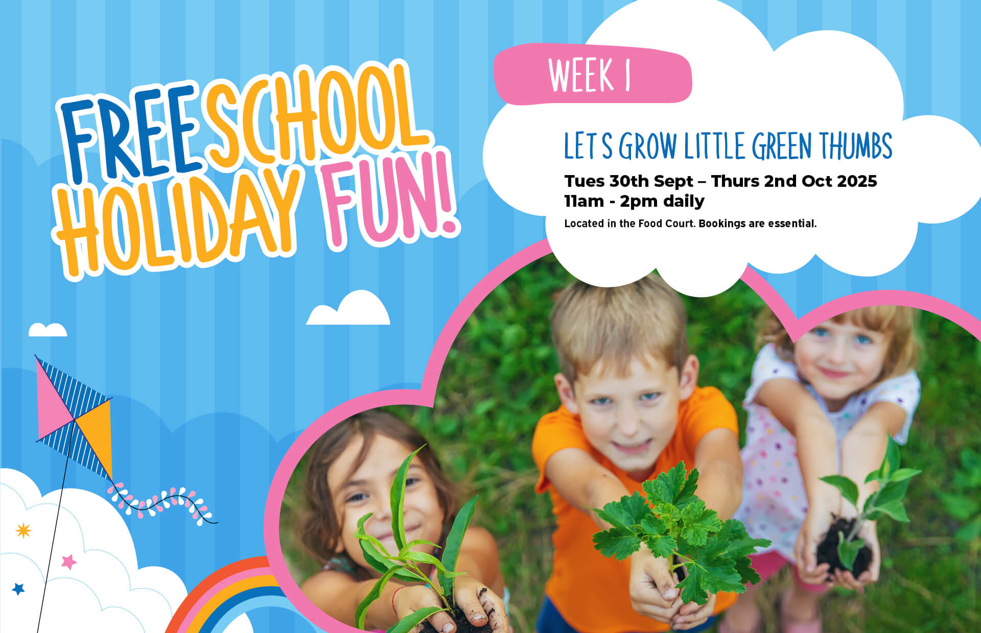 Let’s Grow: Little Green Thumbs – Spring School Holiday Fun!