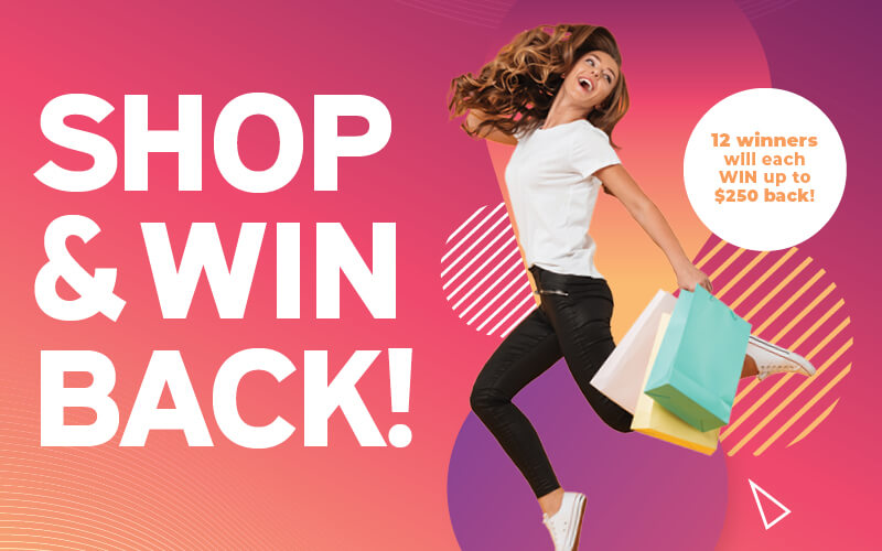 Shop & Win Back at Glenquarie Town Centre
