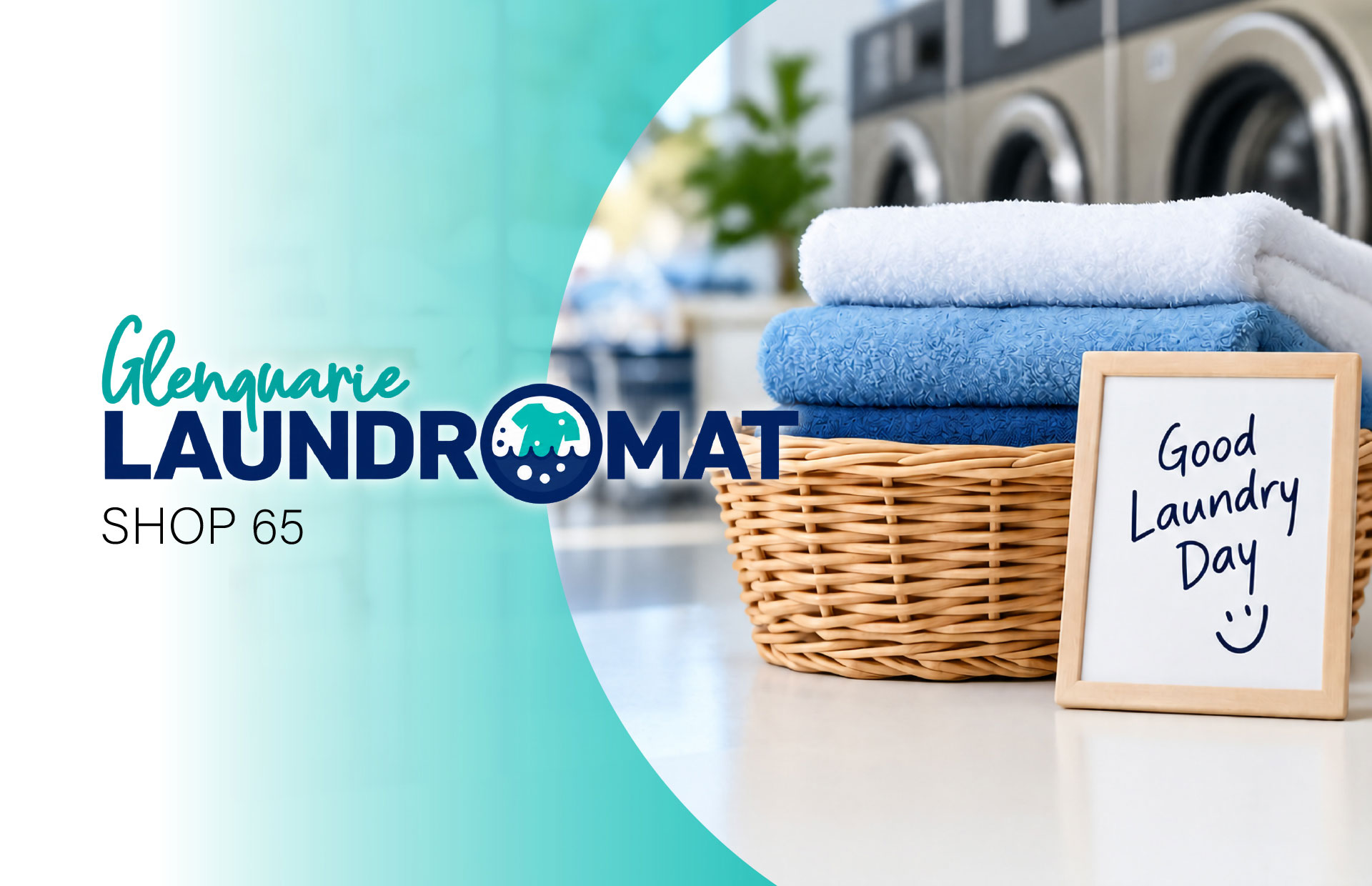 Glenquarie Laundromat offers convenient self-service laundry facilities