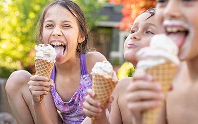 Make your own ice cream at home