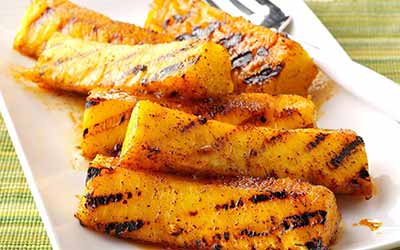 Chili Lime Grilled Pineapple