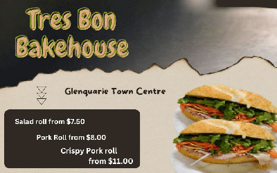 Fresh Rolls Made Just for You at Très Bon Bakehouse!