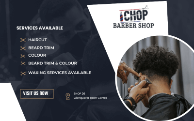 ICHOP Barbers at Glenquarie Town Centre!