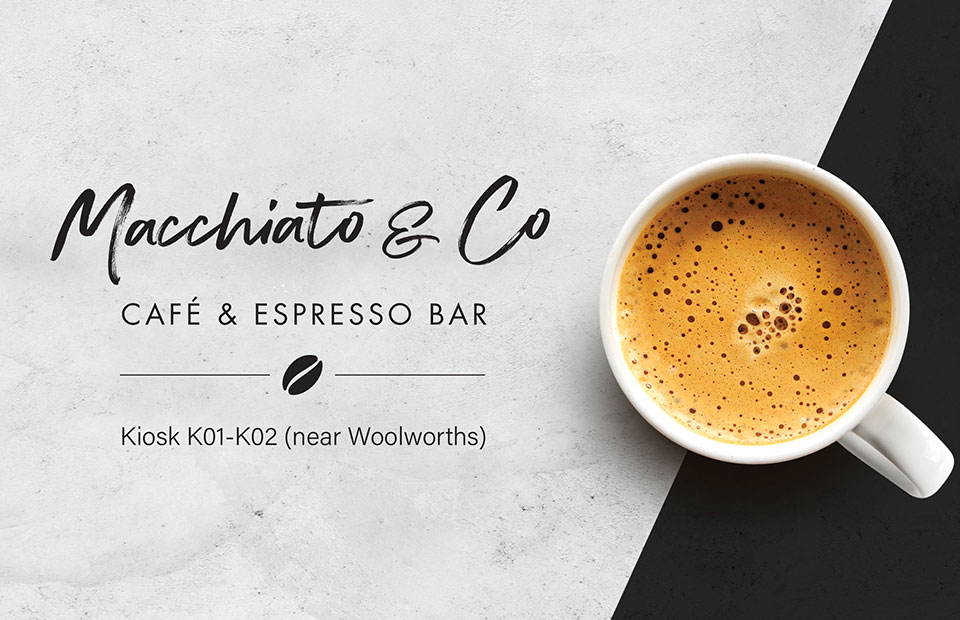 Macchiato & Co Now Open at Glenquarie Town Centre